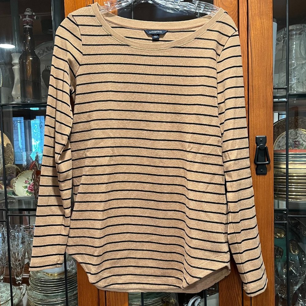 Lands' End Long Sleeve pullover top